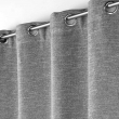 Rideau occultant 140 x 240 cm occultant jacquard Dusky Anthracite, image n° 2