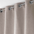 Rideau occultant 140 x 240 cm occultant jacquard Dusky Beige, image n° 2