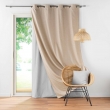Rideau occultant/thermique/phonique doublure amovible 140 x 260 cm Coverline Beige, image n° 4