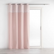 Rideau tamisant en coton 140 x 240 cm Artchic Rose, image n° 1
