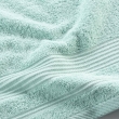 Serviette de toilette 50 x 90 cm eponge unie tendresse Celadon, image n° 2
