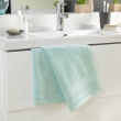 Serviette de toilette 50 x 90 cm eponge unie tendresse Celadon, image n° 3