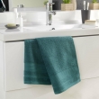 Serviette de toilette 50 x 90 cm eponge unie tendresse Emeraude, image n° 3