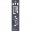 Store enrouleur jour et nuit 60 x 90 cm polyester daynight Noir, image n° 3