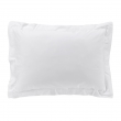 Taie d'oreiller 50 x 70 cm en percale uni 78 fils percaline Blanc, image n° 1