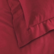 Taie d'oreiller 50 x 70 cm uni 57 fils lina  +point bourdon Marsala, image n° 2