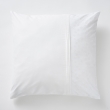 Taie d'oreiller 57 fils 63 x 63 cm jeanne coco Blanc, image n° 1