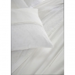 Taie d'oreiller 57 fils 63 x 63 cm jeanne coco Blanc, image n° 2
