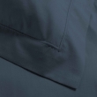 Taie d'oreiller 63 x 63 cm en percale uni 78 fils Bleu, image n° 2