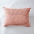 Taie d'oreiller gaze de coton 50 x 70 cm gaïa mix rose pêche Rose, image n° 1