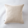Taie d'oreiller gaze de coton 60 x 60 cm gaïa mix pampa Naturel, image n° 1
