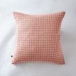 Taie d'oreiller gaze de coton 60 x 60 cm gaïa mix rose pêche Rose, image n° 1