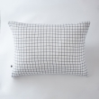 Taie d'oreiller gaze de coton tissée 50 x 70 cm gaïa mix Blanc, image n° 1