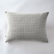 Taie d'oreiller gaze de coton tissée 50 x 70 cm gaïa mix Gris, image n° 1