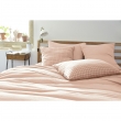 Taie d'oreiller gaze de coton tissée 50 x 70 cm gaïa mix Rose clair, image n° 2