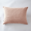 Taie d'oreiller gaze de coton tissée 50 x 70 cm gaïa mix Rose clair, image n° 1