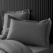 Taie d'oreiller vp 50 x 70 cm percale uni 78 fils percaline  +p. bourdon Acier, image n° 5
