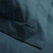 Taie d'oreiller vp 50 x 70 cm percale uni 78 fils percaline  +p bourdon Bleu Nuit, image n° 2