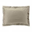 Taie d'oreiller vp 50 x 70 cm percale uni 78 fils percaline  +p. bourdon Sable, image n° 1