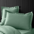 Taie d'oreiller vp 50 x 70 cm percale uni 78 fils percaline  +p. bourdon Tilleul, image n° 5