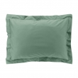 Taie d'oreiller vp 50 x 70 cm percale uni 78 fils percaline  +p. bourdon Tilleul, image n° 1
