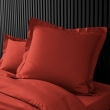 Taie d'oreiller vp 63 x 63 cm percale uni 78 fils percaline  +p. bourdon Tomette, image n° 5