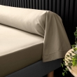 Taie de traversin 85 x 185 cm percale uni 78 fils percaline  +p. bourdon Sable, image n° 4