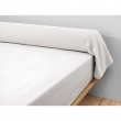 Taie de traversin gaze de coton Bio 85 x 185 cm Blanc, image n° 1