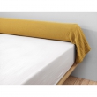 Taie de traversin gaze de coton Bio 85 x 185 cm Jaune safran, image n° 1