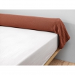 Taie de traversin gaze de coton Bio 85 x 185 cm terracotta, image n° 1