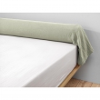 Taie de traversin gaze de coton Bio 85 x 185 cm vert d'eau, image n° 1
