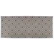 Tapis antidérapant rectangle 50 x 120 cm bouclette Losibi Gris, image n° 1