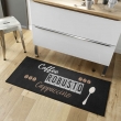 Tapis antidérapant rectangle 50 x 120 cm imprime Cappuccino, image n° 4