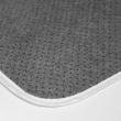 Tapis contour wc 45 x 45 cm microfibre imprimée Amber, image n° 3