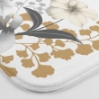 Tapis contour wc 45 x 45 cm microfibre imprimee kelly  des. place Blanc, image n° 2