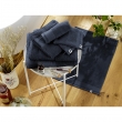 Tapis de bain 50 x 70 cm coton 600 gr Garance Bleu foncé, image n° 5