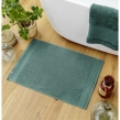 Tapis de bain 50 x 70 cm éponge unie garance emeraude Vert foncé, image n° 1