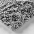 Tapis rectangle 120 x 170 cm shaggy uni tango Gris, image n° 2