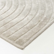 Tapis rectangle 140 x 200 cm viscose relief Géode - Gris, image n° 2