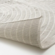 Tapis rectangle 140 x 200 cm viscose relief Géode - Gris, image n° 3