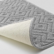 Tapis rectangle 40 x 60 cm bouclette losi Gris, image n° 3
