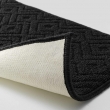 Tapis rectangle 40 x 60 cm bouclette losi Noir, image n° 3