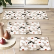 Tapis rectangle 40 x 60 cm imprime darcy Naturel, image n° 4