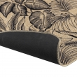 Tapis rectangle 45 x 120 cm tisse imprime stylis Noir, image n° 3