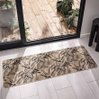 Tapis rectangle 45 x 120 cm tisse imprime stylis Noir, image n° 1
