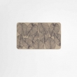 Tapis rectangle 45 x 75 cm tisse imprime jade Sans, image n° 1