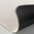Tapis rectangle 45 x 75 cm tisse uni simeo Naturel, image n° 3