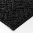 Tapis rectangle 50 x 80 cm bouclette losi Noir, image n° 2