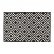 Tapis rectangle 50 x 80 cm bouclette losibi Noir, image n° 1