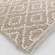 Tapis rectangle 50 x 80 cm coton/polyester tisse lazaro Sans, image n° 2
